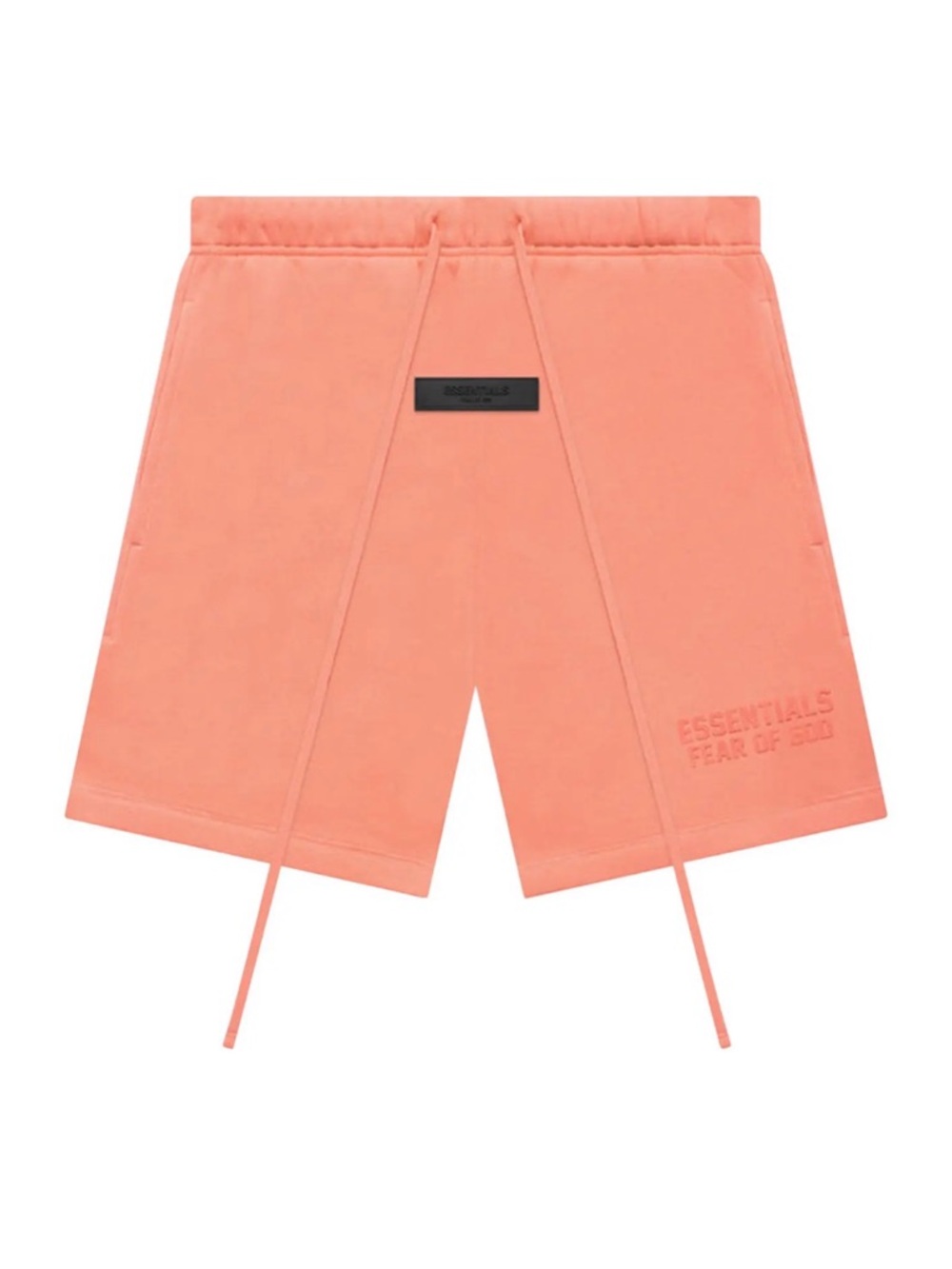 Essentials Coral Drawstring Sweatshorts